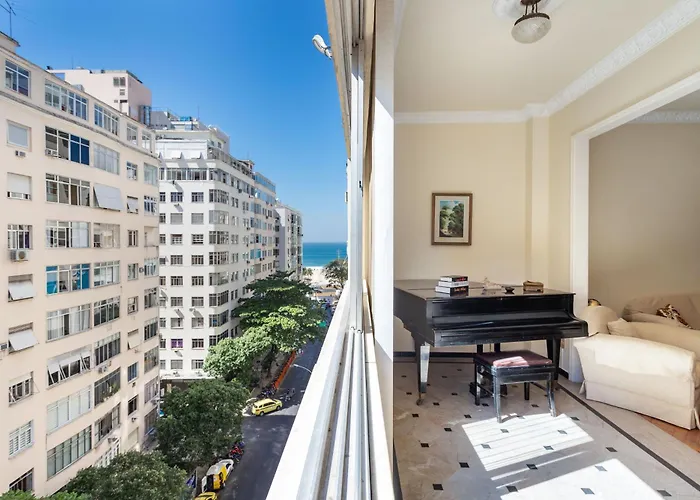 Vista Mar - Copacabana Central Para 10 Pessoas - Santa Clara Rio de Janeiro